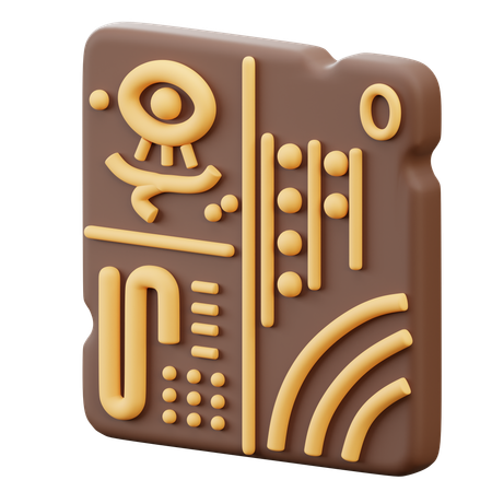 Inscription ancienne  3D Icon