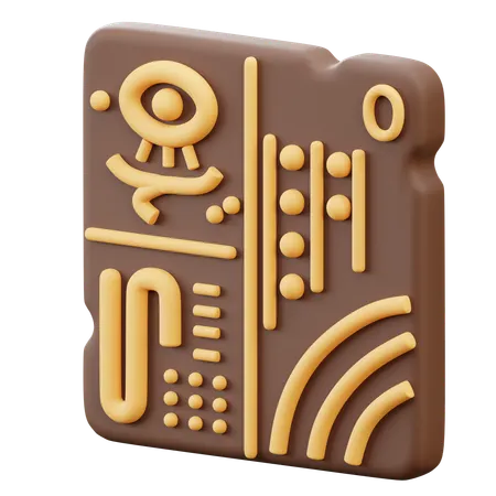 Inscription ancienne  3D Icon