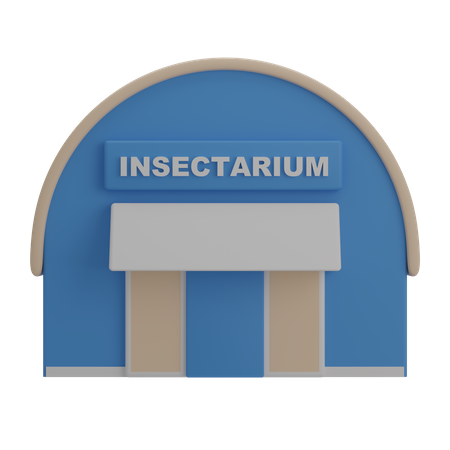 Insectario  3D Illustration