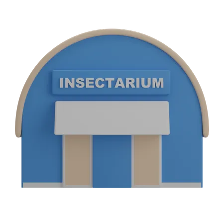 Insectario  3D Illustration