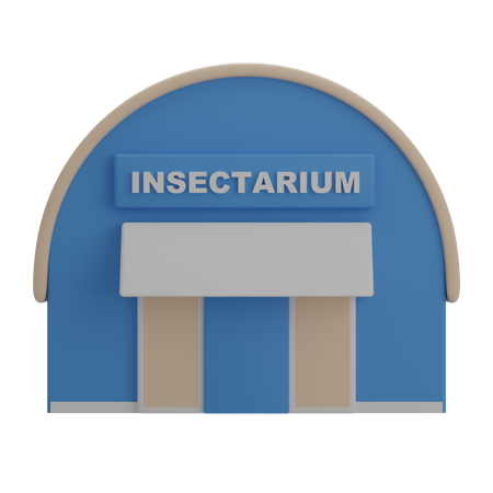 Insectarium  3D Illustration