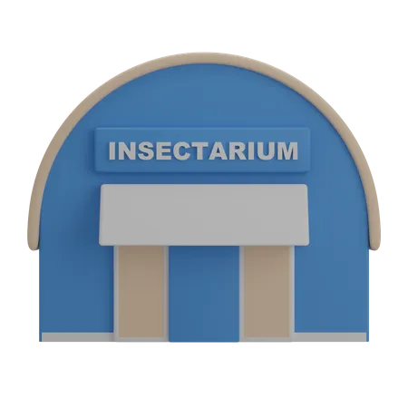 Insectarium  3D Illustration