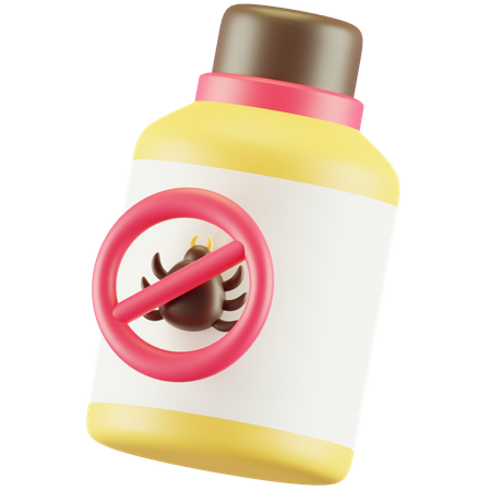 Veneno insecticida  3D Icon