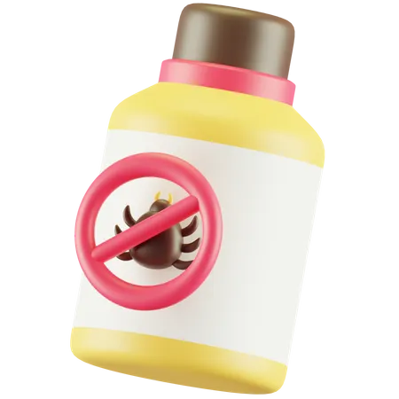 Veneno insecticida  3D Icon