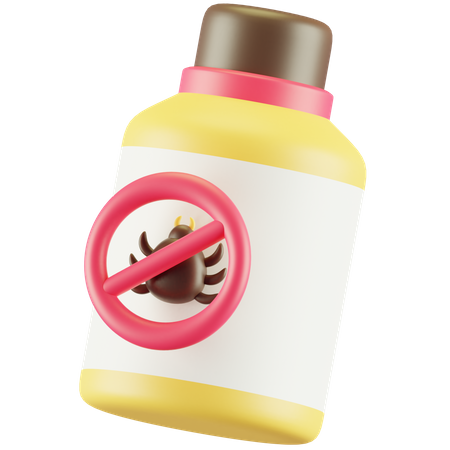 Insecticide Poison  3D Icon