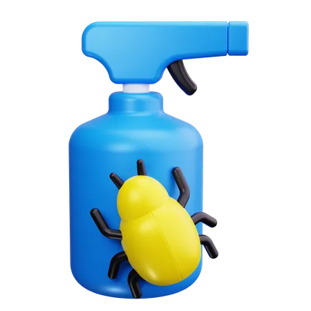 Insektenspray  3D Icon