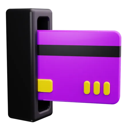 Insert Card  3D Icon