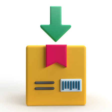 Insert Package  3D Icon