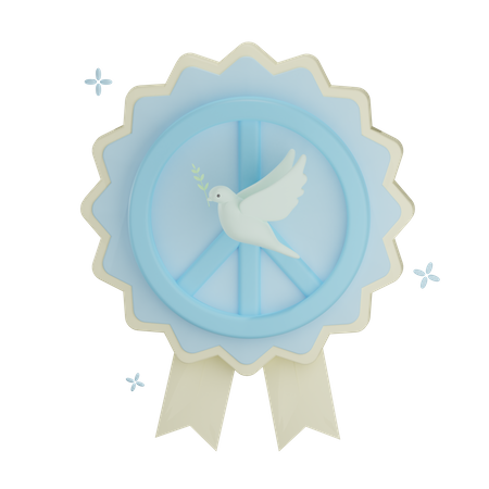 Insigne de la paix  3D Icon