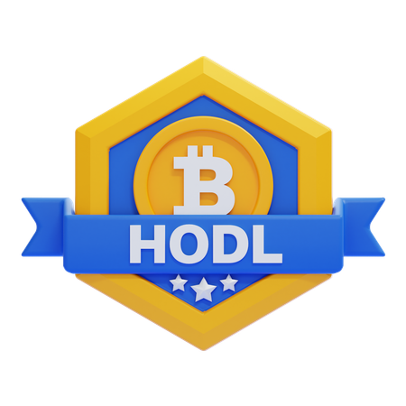 Insignia de bitcoin  3D Icon