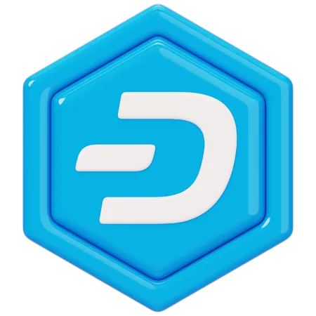 Insignia de guión (DASH)  3D Icon