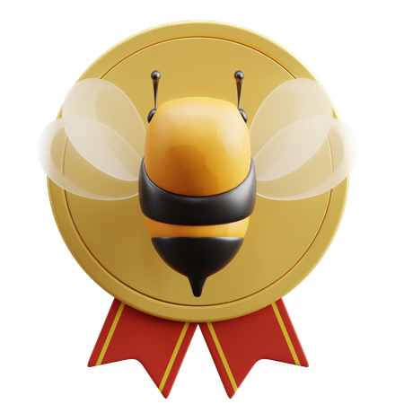 Insignia de abeja  3D Icon