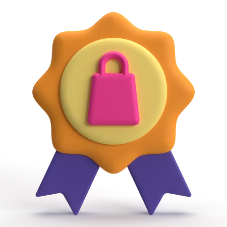 Insignia de compras  3D Icon