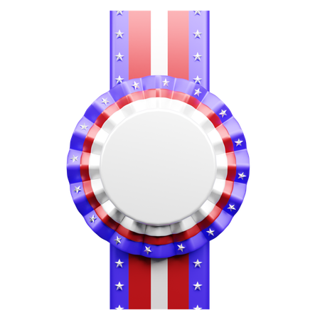 Insignia de estados unidos  3D Icon