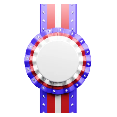 Insignia de estados unidos  3D Icon