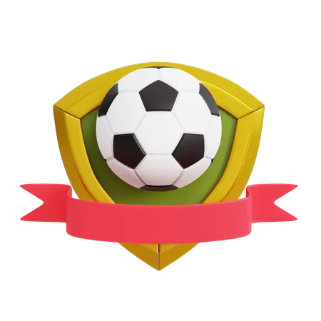 Insignia de fútbol  3D Icon