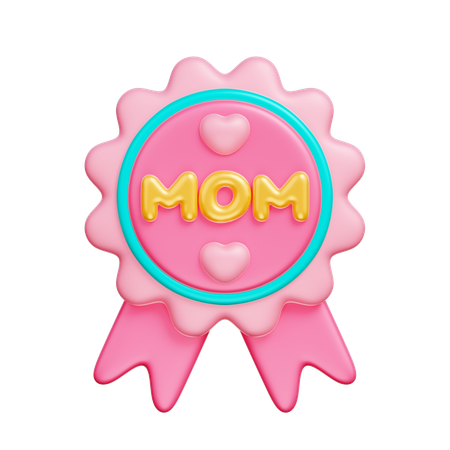 Insignia de mamá  3D Icon