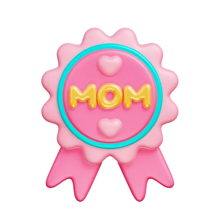 Insignia de mamá  3D Icon