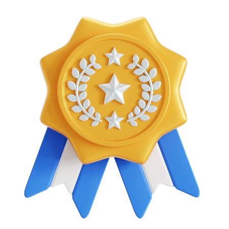 Insignia de medallón  3D Icon
