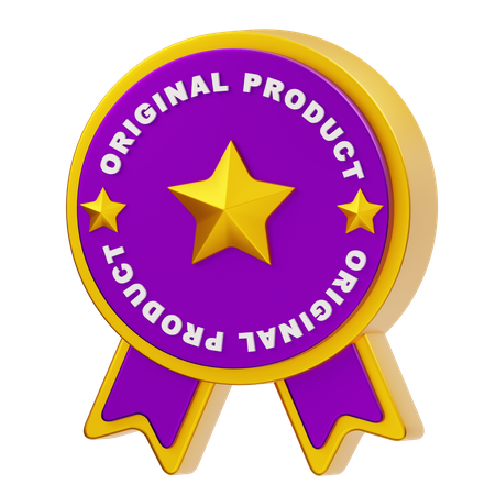 Insignia del producto original  3D Icon