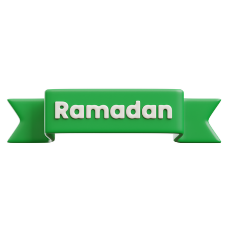 Insignia de Ramadán  3D Icon