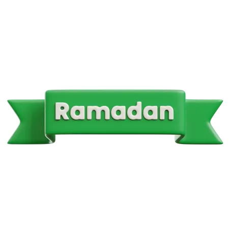 Insignia de Ramadán  3D Icon