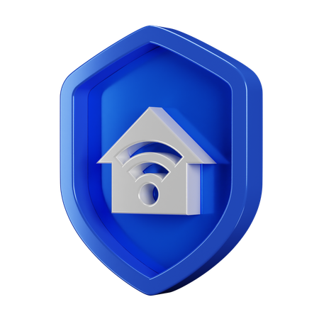 Insignia de seguridad en casa  3D Icon