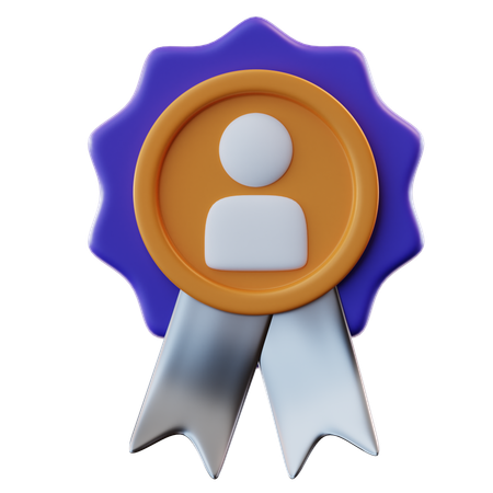 Insignia de usuario  3D Icon