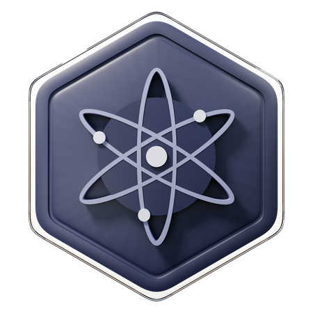 Insignia del Cosmos (ATOM)  3D Icon