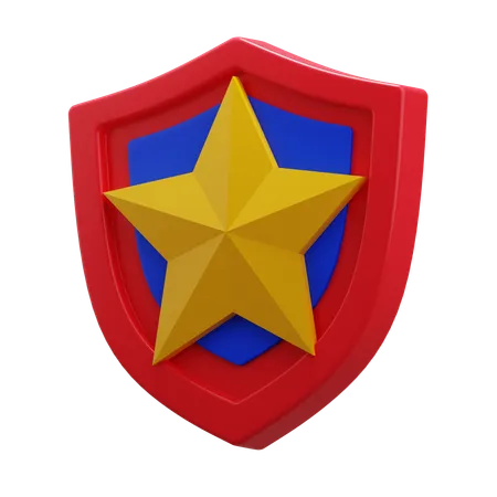 Insignia de estrella  3D Icon