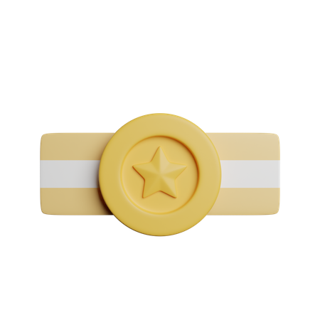 Insignia de estrella  3D Icon