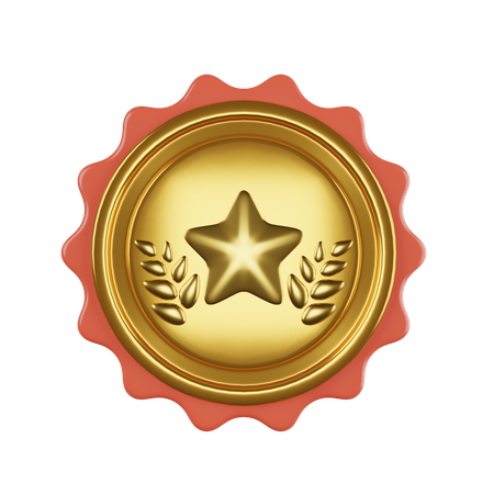 Insignia de estrella  3D Icon