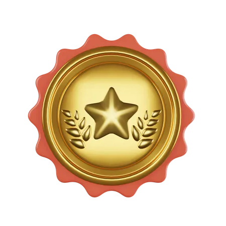 Insignia de estrella  3D Icon