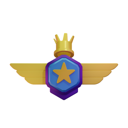 Insignia de estrella  3D Icon