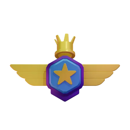 Insignia de estrella  3D Icon