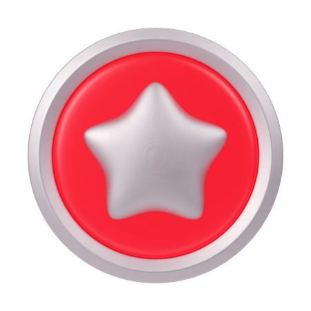 Insignia de estrella  3D Icon