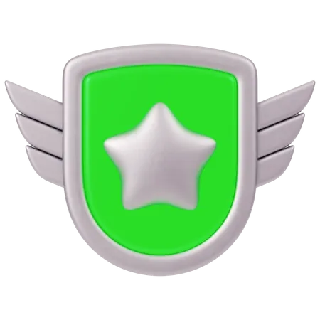 Insignia de estrella  3D Icon