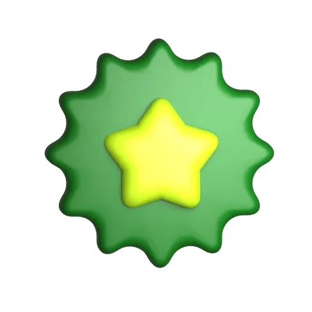 Insignia de estrella  3D Icon