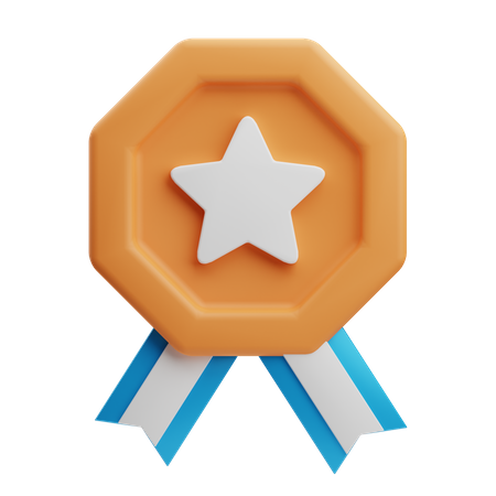 Insignia de estrella  3D Icon