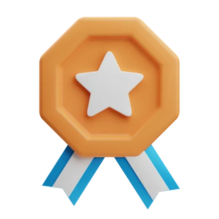 Insignia de estrella  3D Icon