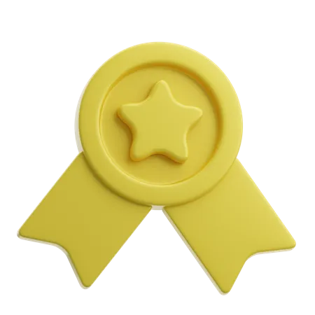 Insignia de estrella  3D Icon