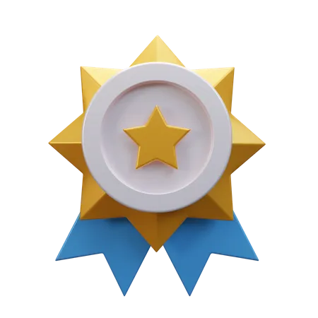 Insignia de estrella  3D Icon