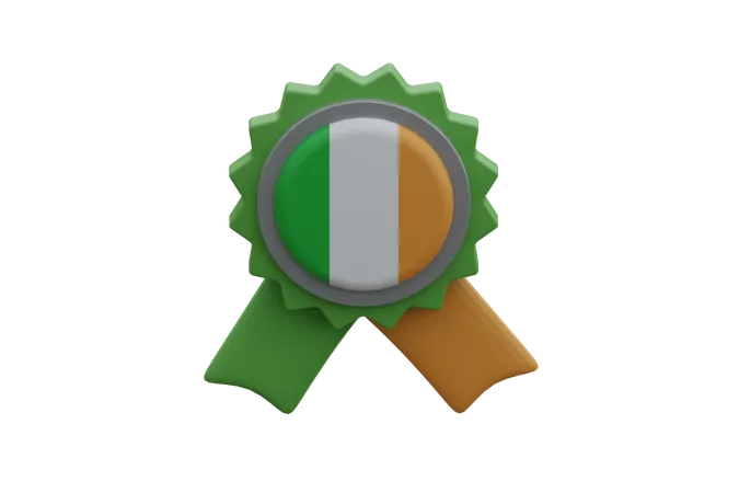 Insignia irlandesa  3D Icon