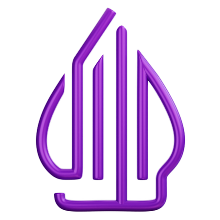 Insignia del logotipo halal  3D Icon