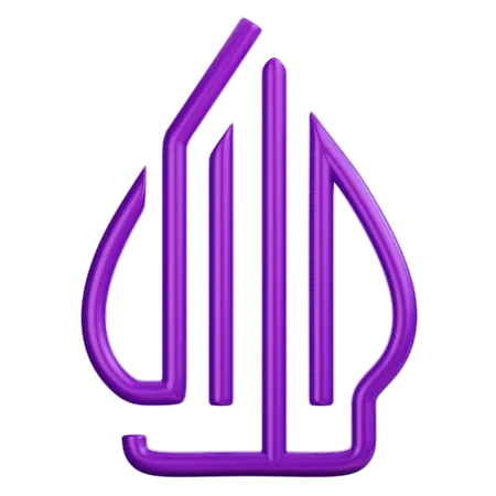 Insignia del logotipo halal  3D Icon