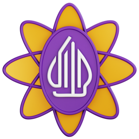 Insignia del logotipo halal  3D Icon