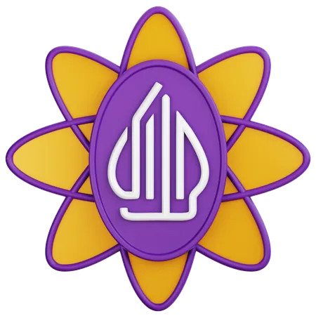 Insignia del logotipo halal  3D Icon