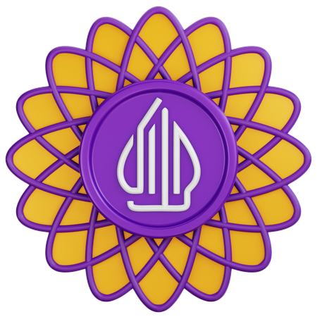 Insignia del logotipo halal  3D Icon