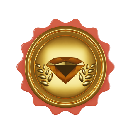 Insignia premium  3D Icon