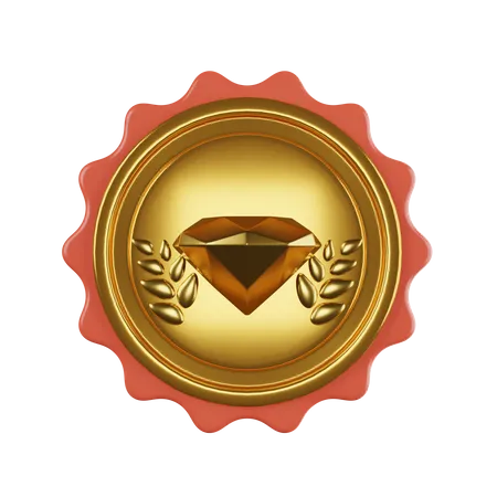 Insignia premium  3D Icon